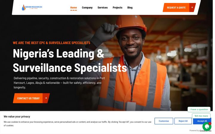 Screenshot of bekebiresources.com