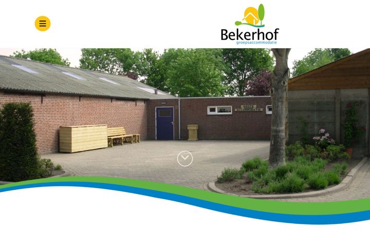 Screenshot of bekerhofgroepsaccommodatie.nl
