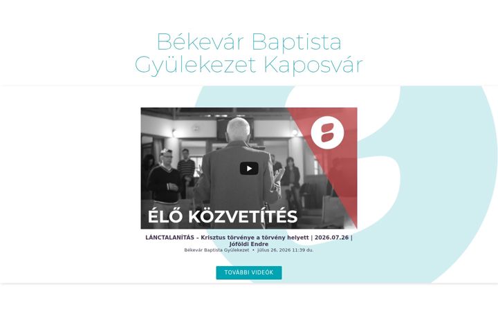 Screenshot di bekevar.hu