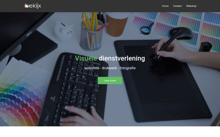 Screenshot of bekijx.be