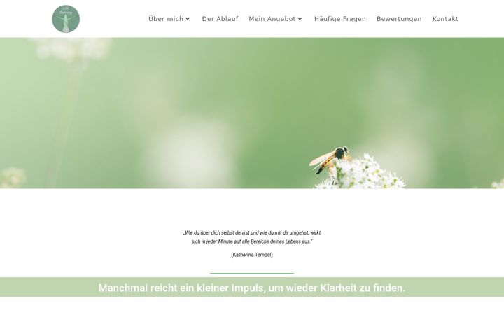 Screenshot of beking-coaching.de