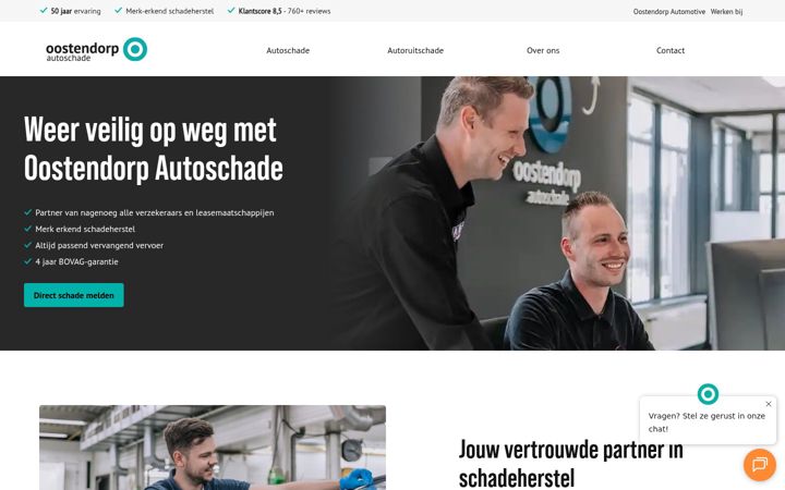 Screenshot of bekkers-autoschade.nl