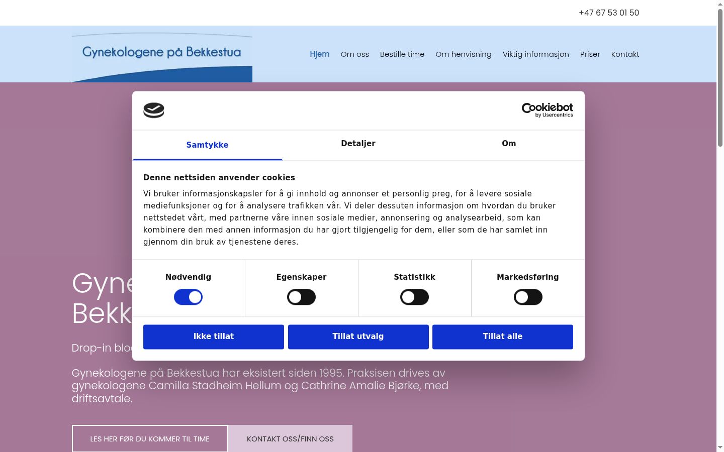 Snímka obrazovky banera súhlasu zobrazeného pred akoukoľvek interakciou