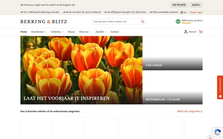 Screenshot of bekkingblitz.nl