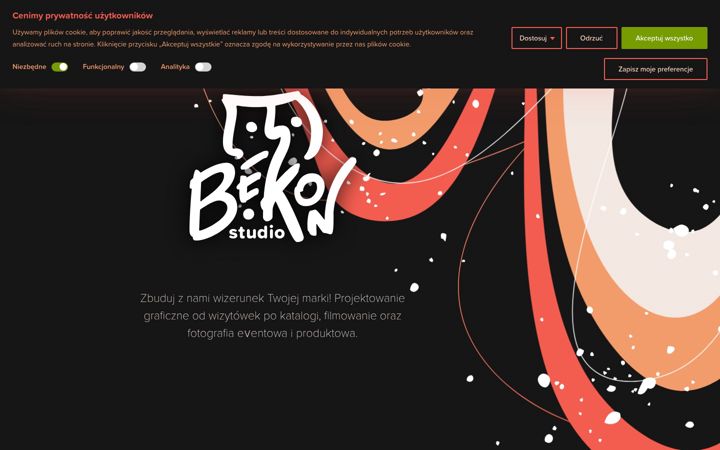 Képernyőkép: bekonstudio.pl