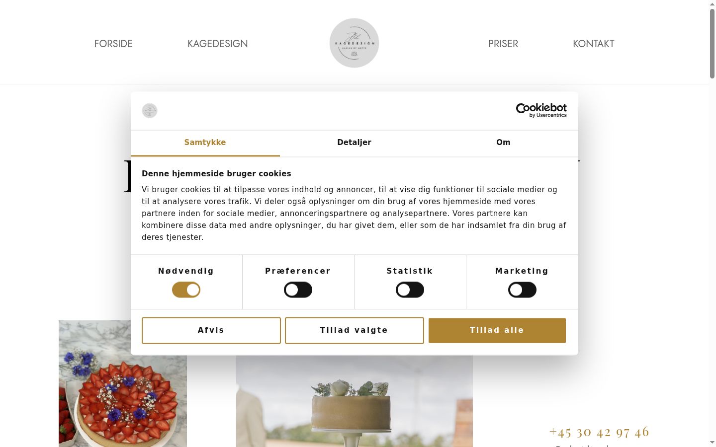 Ekrānuzņēmums ar piekrišanas baneri, kas tika rādīts pirms jebkādas mijiedarbības