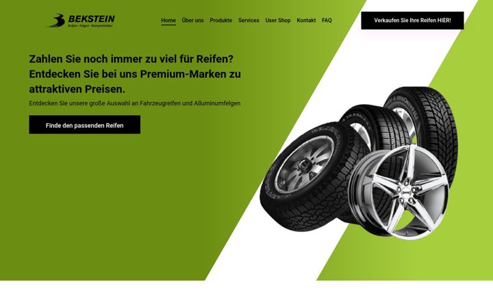 Screenshot of bekstein.de
