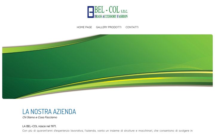 Screenshot of bel-col.com
