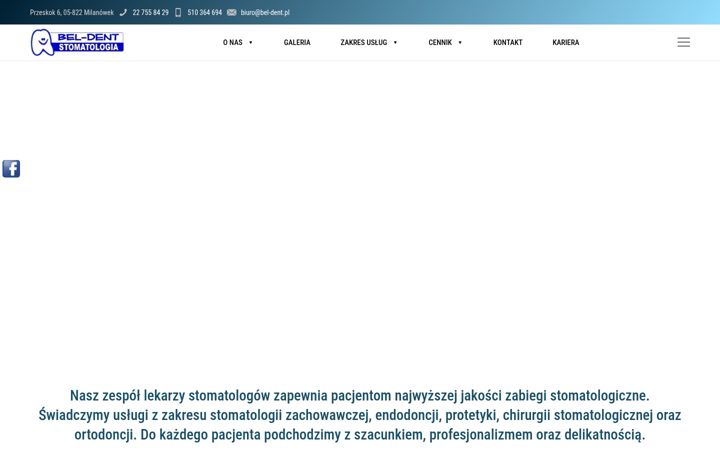 Képernyőkép: bel-dent.pl
