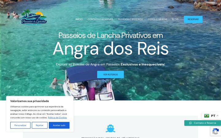 Screenshot of belaangra.com.br