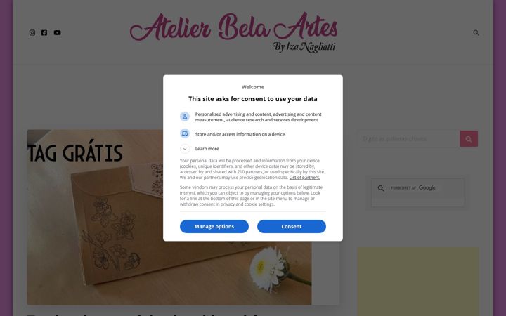 Screenshot of belaartesgraficas.com.br