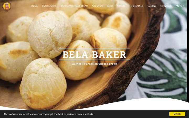 Screenshot of belabaker.com