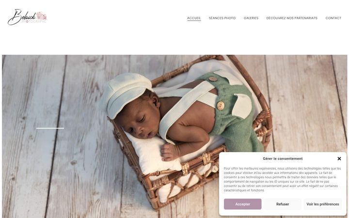 Screenshot of belaidiphotographe.com