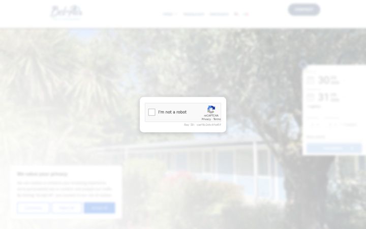 Screenshot of belair-hotelrennes.fr