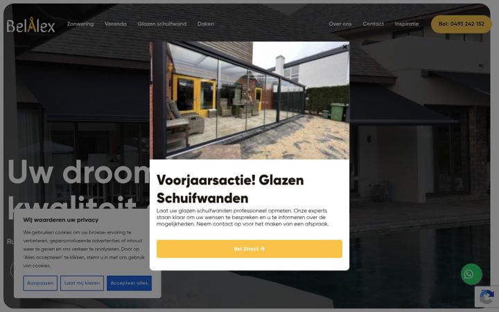 Screenshot of belalex.com