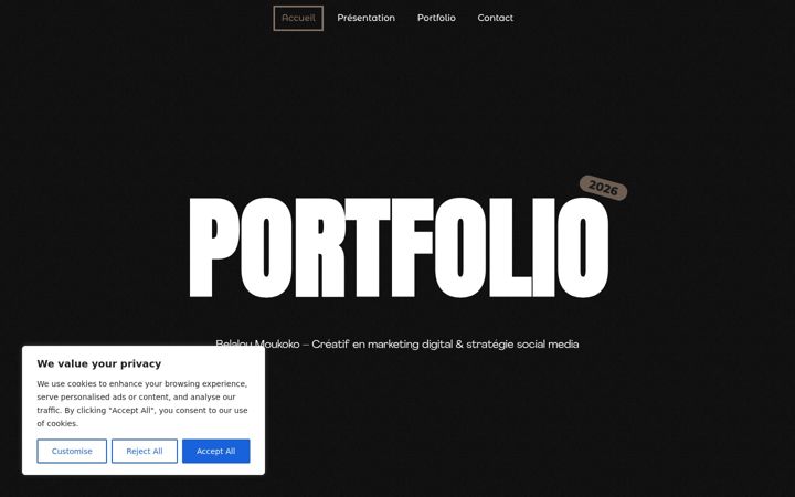 Screenshot of belaloy-moukoko.fr
