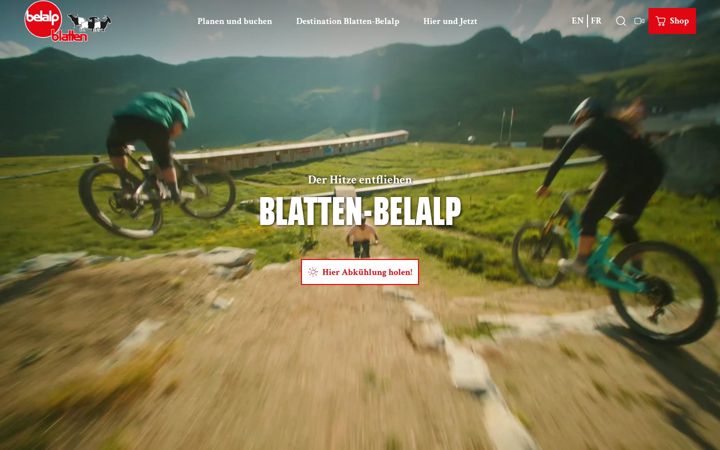 Screenshot ta' belalp.ch
