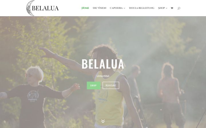 Screenshot of belalua.de
