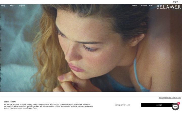 Screenshot of belamer.co