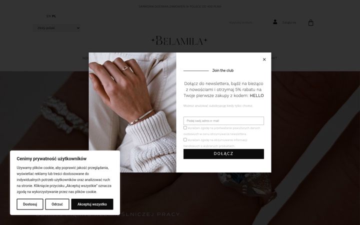 Screenshot of belamila.pl