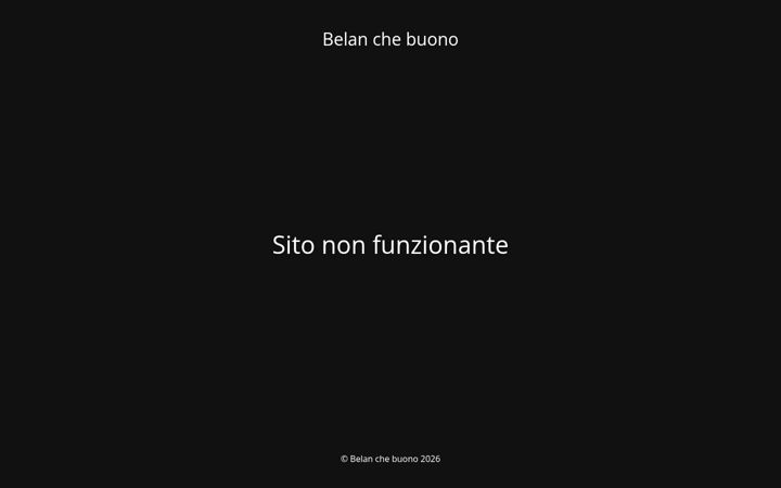 Screenshot of belanchebuonosavona.it