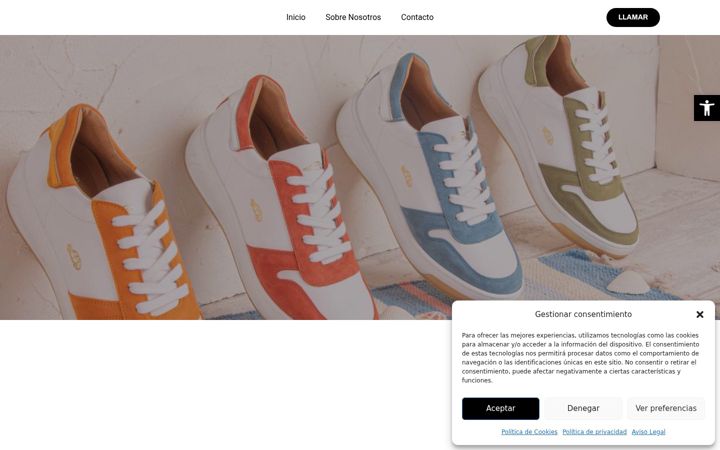 Screenshot of belangshoes.es