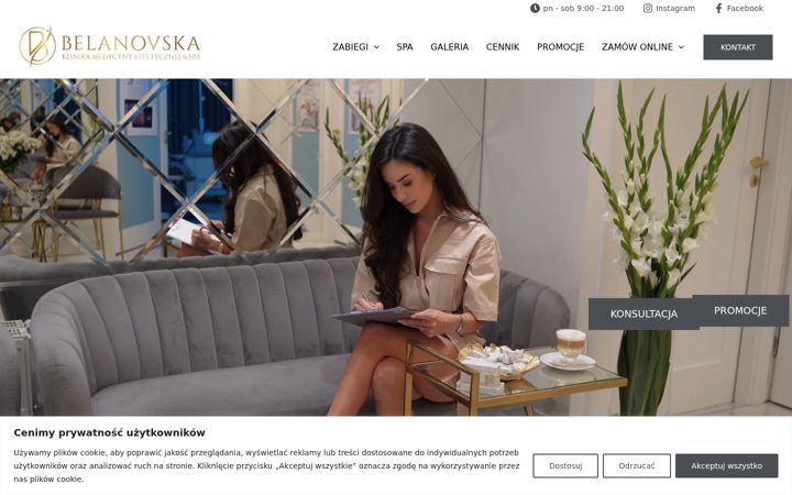 Screenshot of belanovska.pl