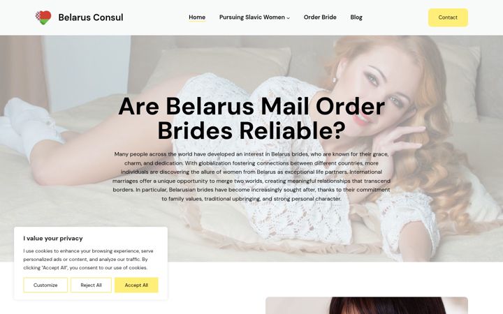 Screenshot of belarusconsul.org