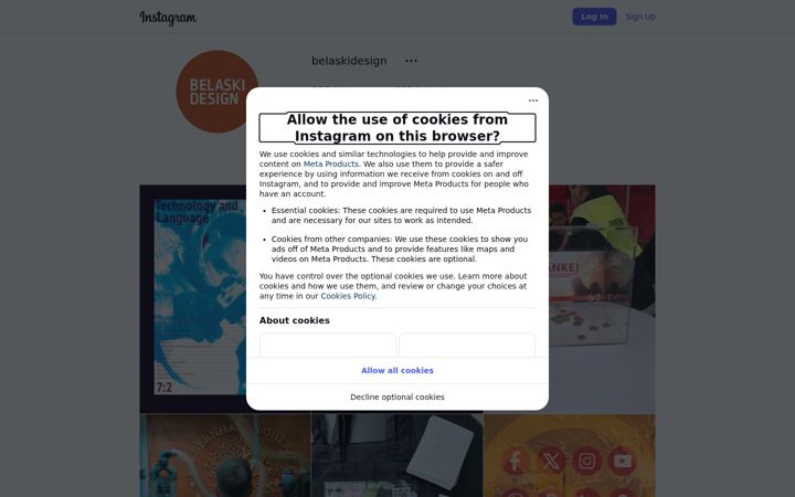 Screenshot of belaski.de