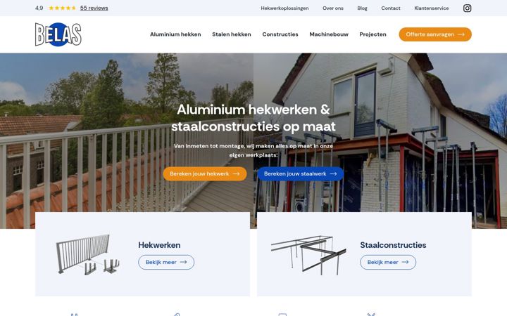 Ekraanipilt saidist belasvof.nl