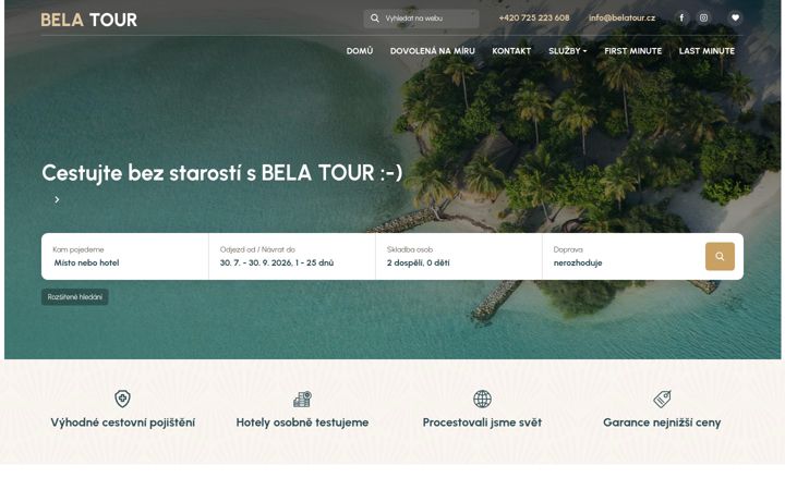 Screenshot of belatour.cz