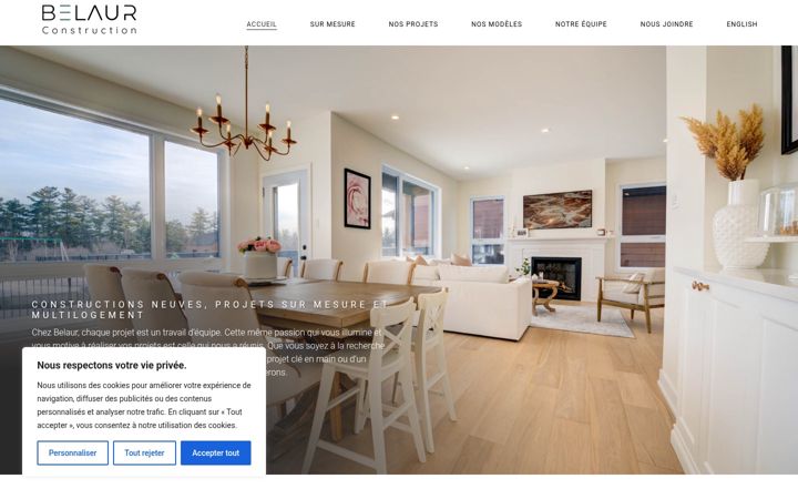 Screenshot of belaur.ca