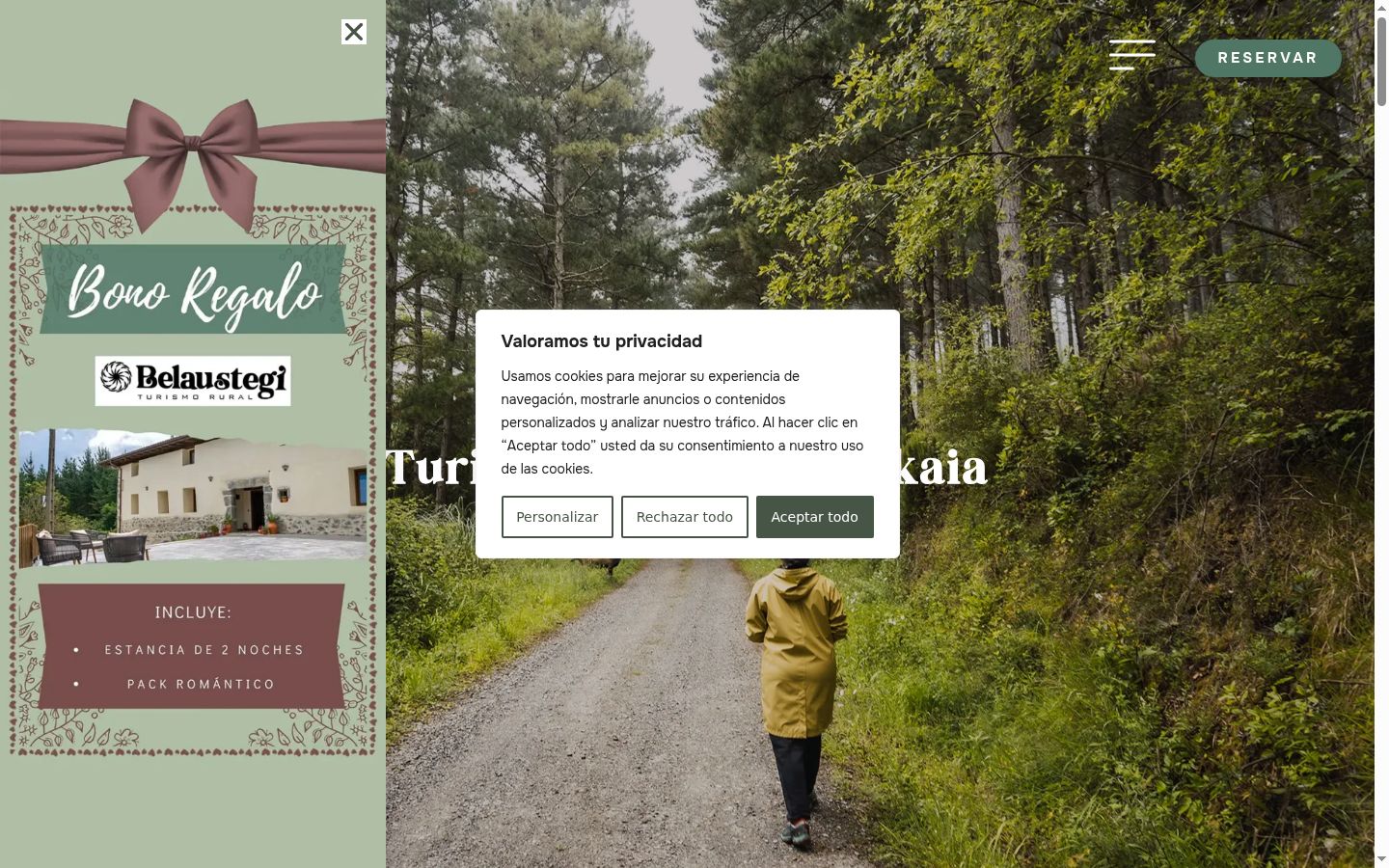 Screenshot tal-banner tal-kunsens muri qabel kwalunkwe interazzjoni