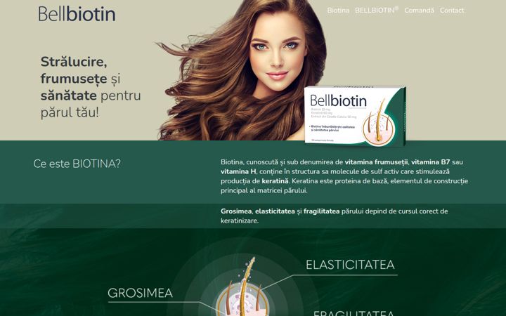 Екранна снимка на belbiotin.ro