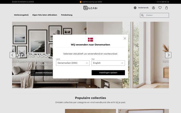 Screenshot of belcasi.be