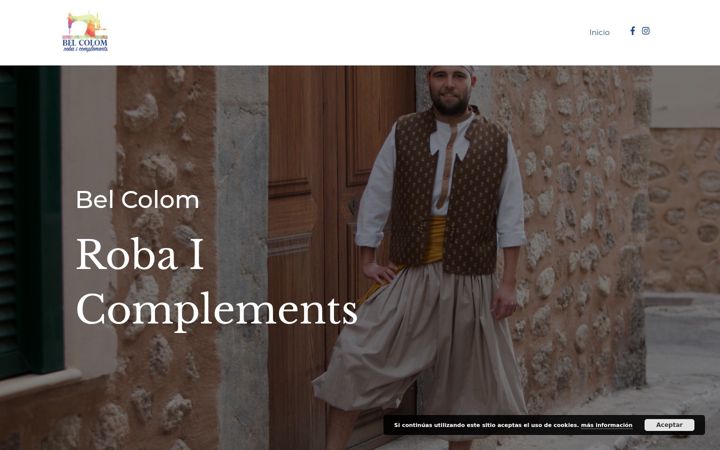 Screenshot of belcolom.com