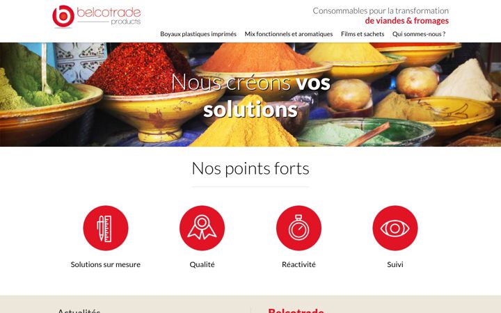 Screenshot of belcotrade.fr
