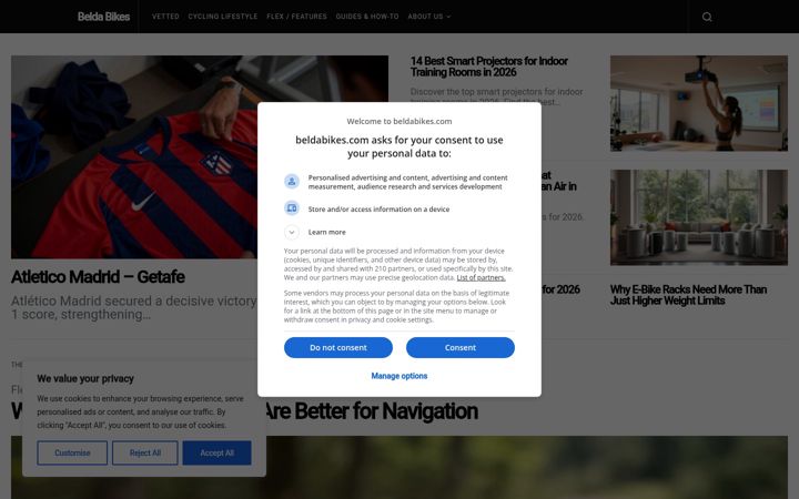 Screenshot of beldabikes.com
