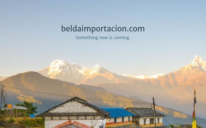 Screenshot of beldaimportacion.com