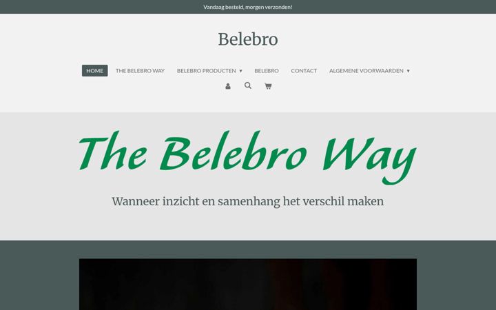 Screenshot of belebro.eu