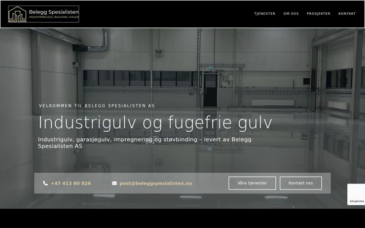 Screenshot of beleggspesialisten.no