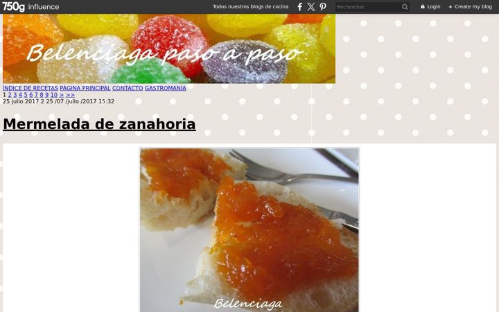 Screenshot of belenciaga.es
