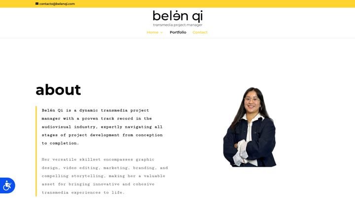 Screenshot of belenqi.com