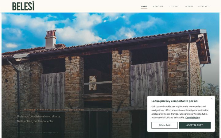 Screenshot of belesi.eu