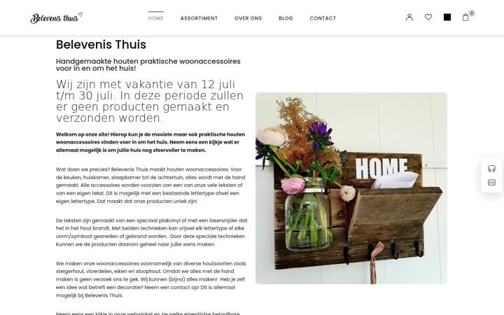 Screenshot of belevenis-thuis.nl