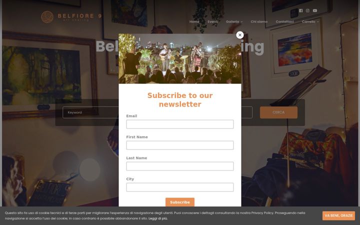 Screenshot of belfiore9.org