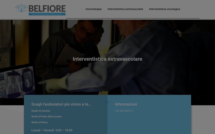 Screenshot of belfioreinterventistica.it