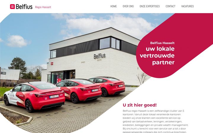 Screenshot of belfius-hasselt.be