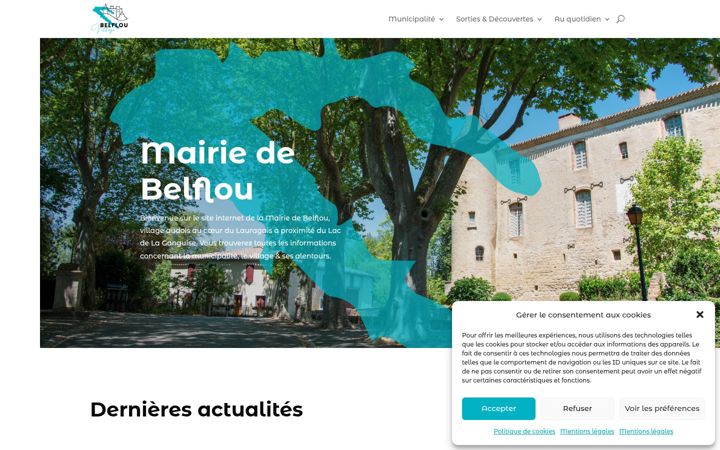 Screenshot του belflou.fr