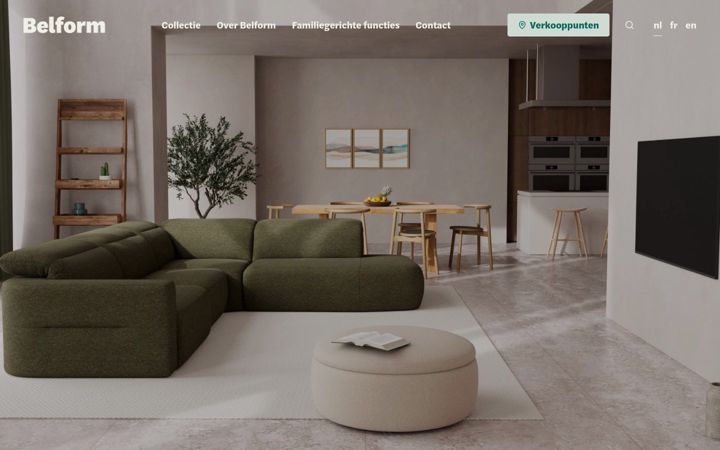 Screenshot of belform.be